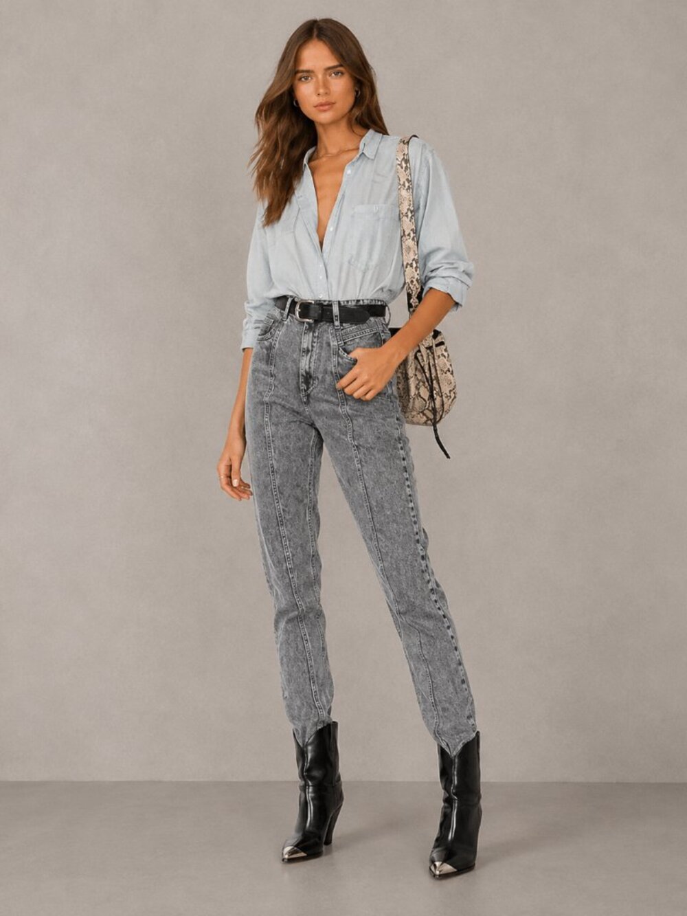 NEW Isabel Marant Hominy High Waist Skinny Jeans Size 38 US 6